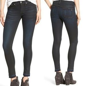 rag & bone Dearborn Raw Hem Skinny Jean